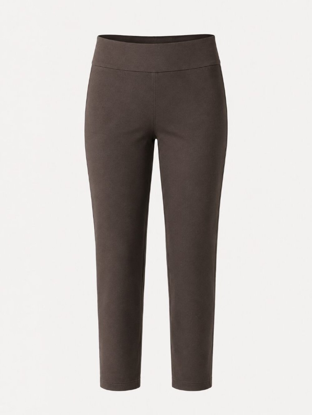 Express Brown Ponte Pull-On Slim Ankle Pants XXL NWT Stretch